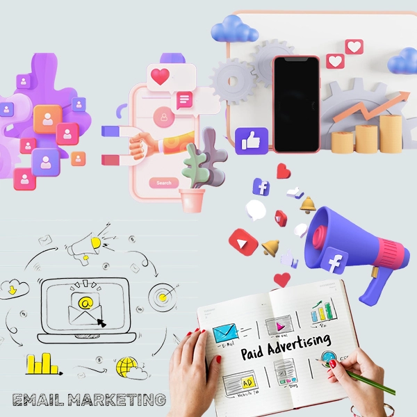 انواع دیجیتال مارکتینگ (بازاریابی دیجیتال)